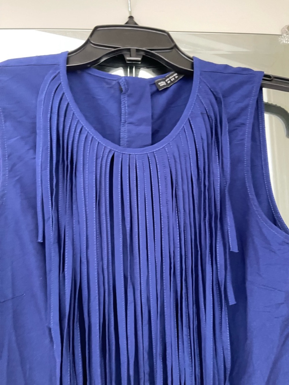 Zara Basic royal blue sleeveless summer dress size XS.